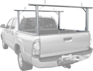  MaxxHaul Towing Products MaxxHaul 70423 Universal Aluminum Truck Rack - 400 lb Capacity