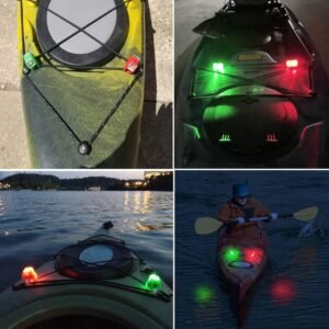 
Botepon Battery Operated Kayak Navigation Lights, Marine Led Boat Lights