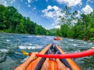 how long does it take to kayak a mile