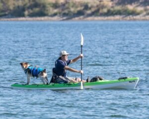 how long does it take to kayak a mile