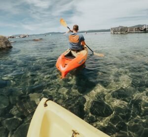 how long does it take to kayak a mile