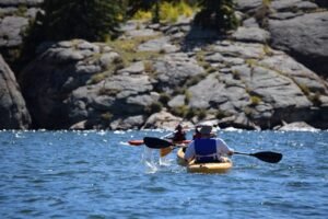 choosing a place where to kayak 