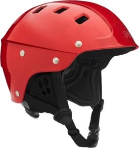  NRS Chaos Side-Cut Kayak Helmet-Red-XL