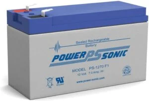 PS-1270F1 12 Volt 7 Amp Sealed Lead Acid Battery 