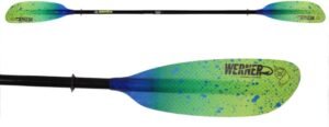 Werner Camano Fiberglass Straight Shaft Kayak Paddle 