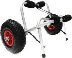 TMS CART-CANOE/KAYAK-KY001 New Jon Boat Kayak Canoe Carrier Dolly Trailer Tote Trolley Transport Cart Wheel 