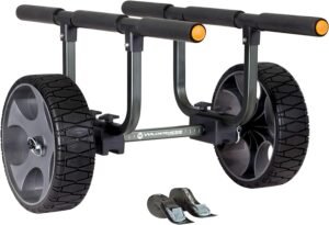 Wilderness Systems 8070121 Heavy Duty Kayak Cart - Flat-Free Wheels, Black 