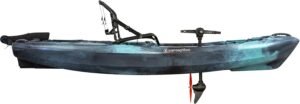 Perception Crank 10 | Sit on Top Pedal Kayak | Adjustable Lawn Chair Seat | 10' 