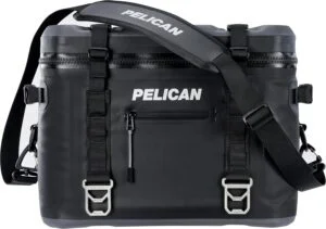 Pelican Elite Soft Cooler (24-Can) | 1-2 Day Ice Retention | Leak-Proof Zipper | Rugged Fabric | 3-Year Warranty 