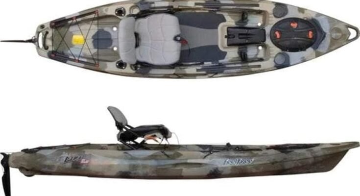 Pedal Fishing Kayak Review: Feelfree Lure 11.5 V2 Overdrive