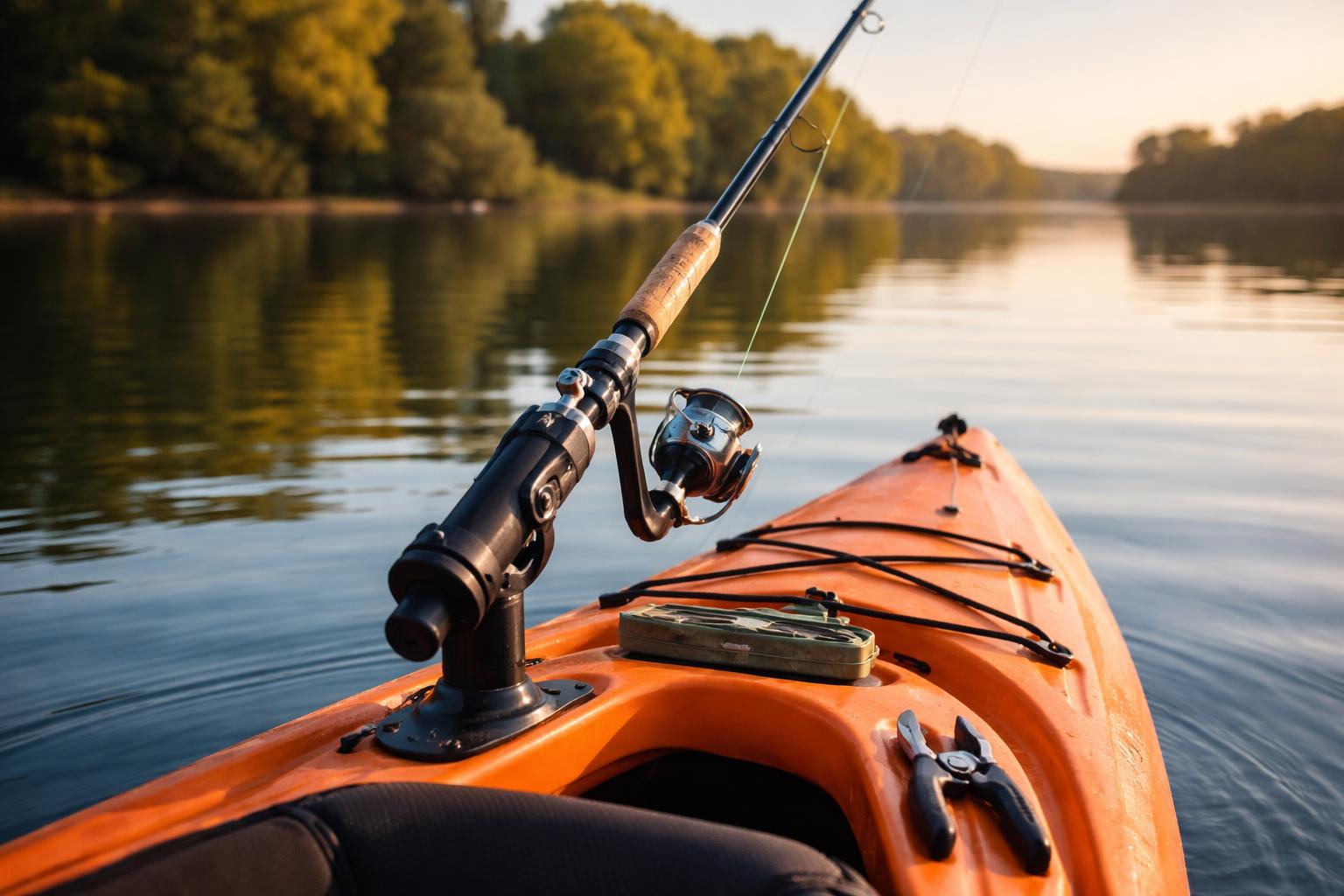 7 Best Kayak Fishing Rod Holders Track & Mount Rod Holders