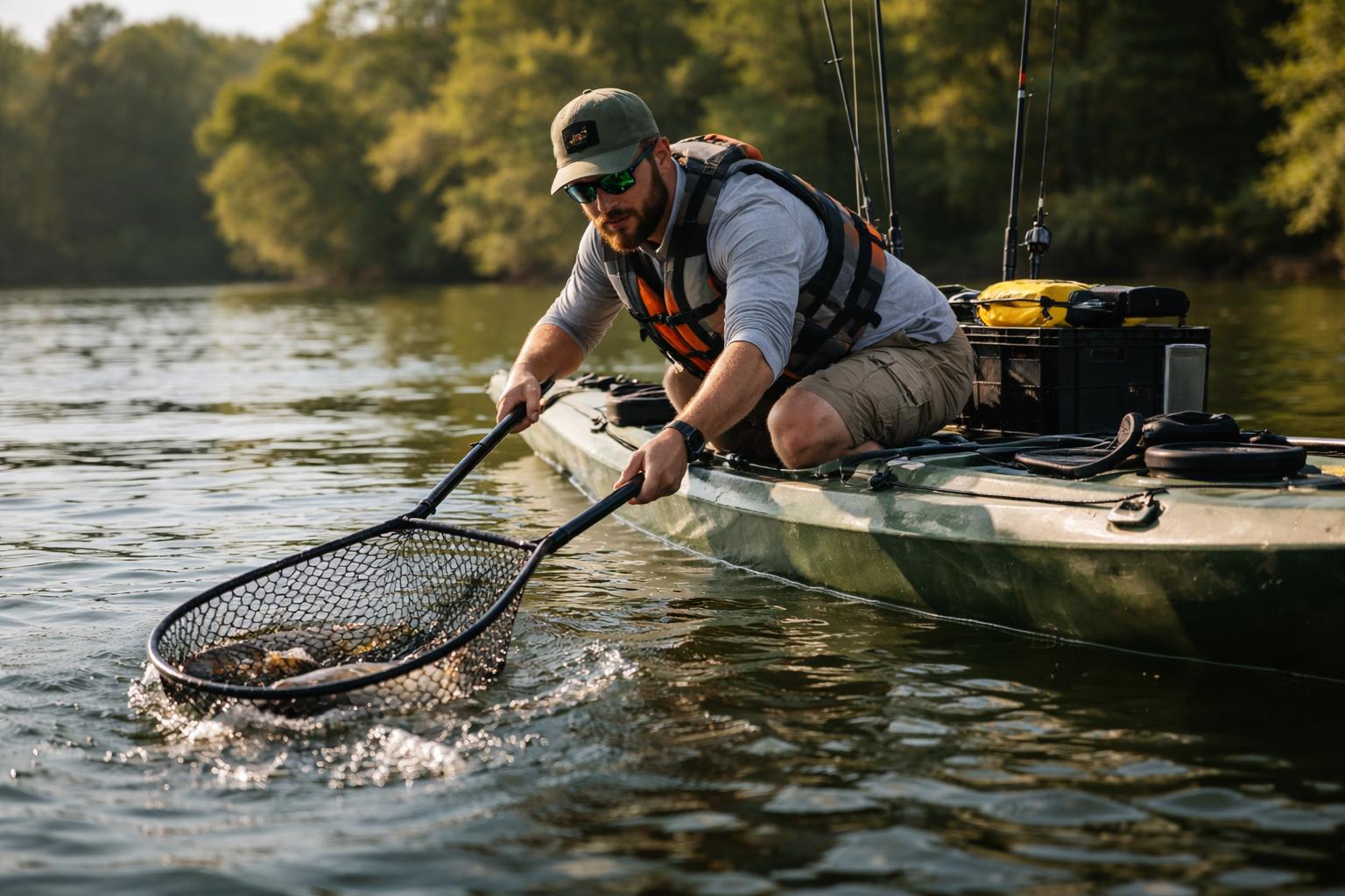 Best Kayak Fishing Nets (2026) 7 Top Picks for Anglers